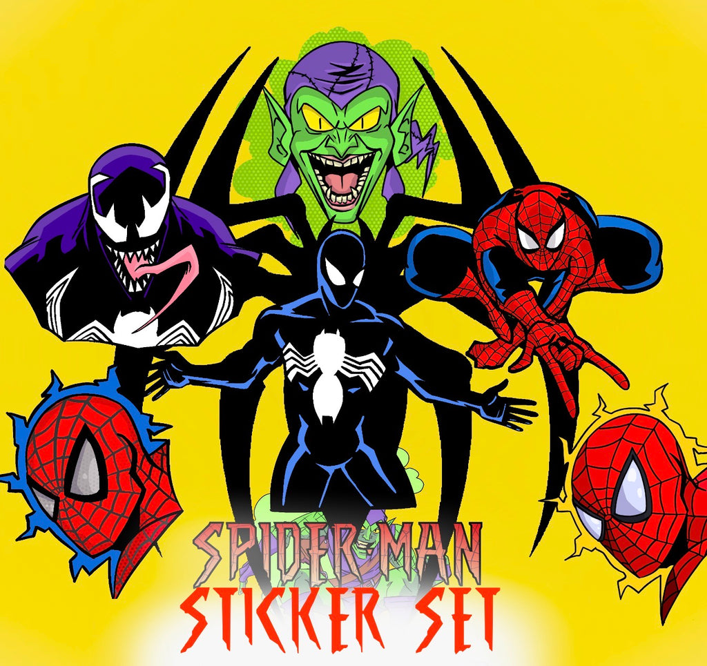 Spider-man sticker pack